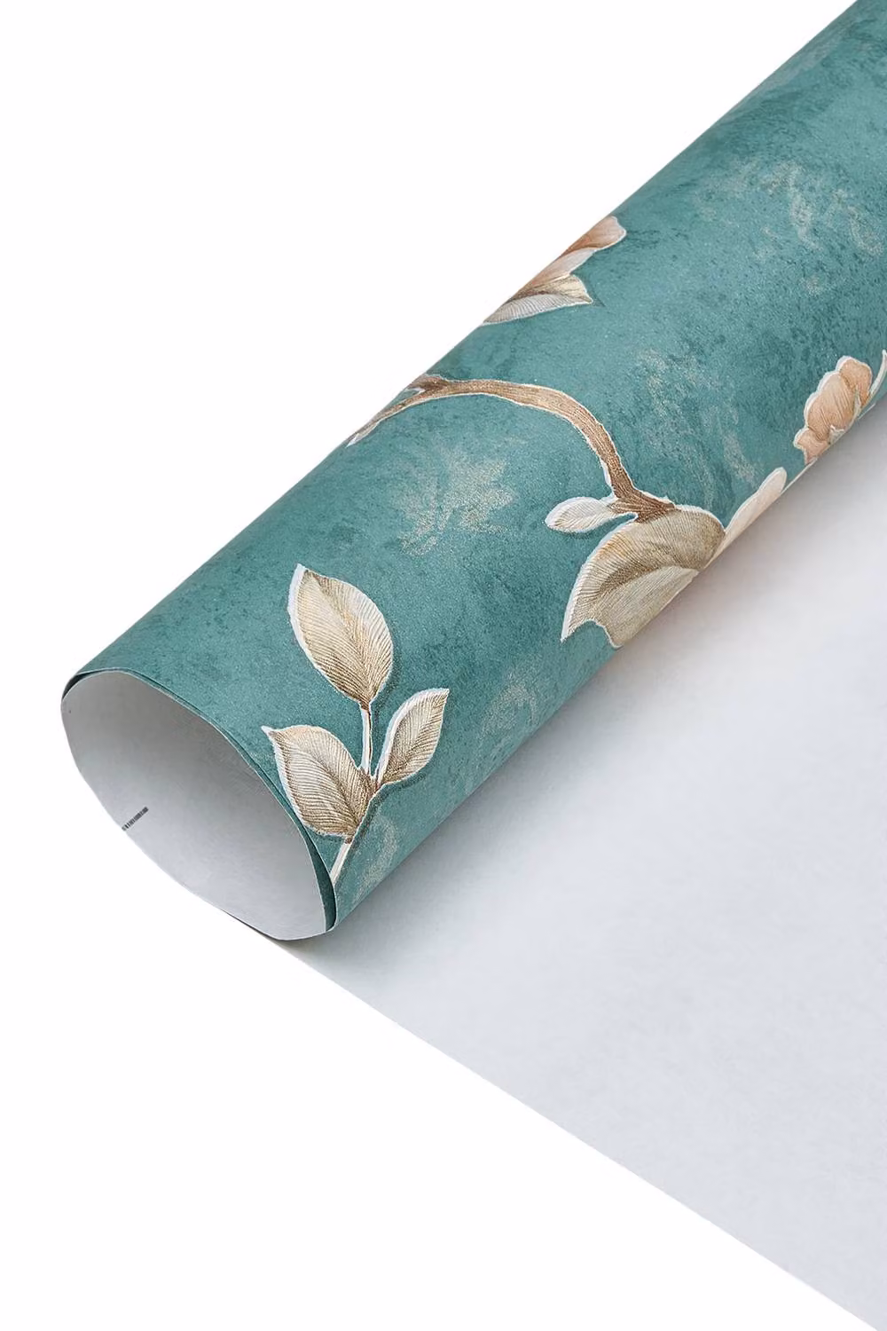 Living and Home Vintage Floral 3D Embossed Wallpaper with Green Botanical Branches Pattern – 2