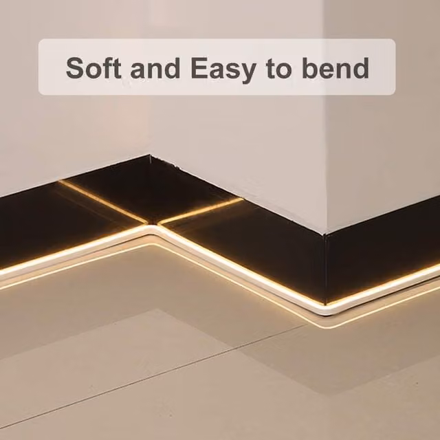 EnerJ Smart White LED Neon Rope Light, Waterproof Cuttable Silicone Tube with Power Supply Included