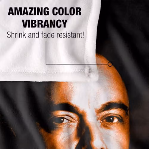 LOGOVISION Supernatural Crowley Portrait Super Soft Fleece Throw Blanket, Multicolour, W: 91 cm, D: 147 cm – 3