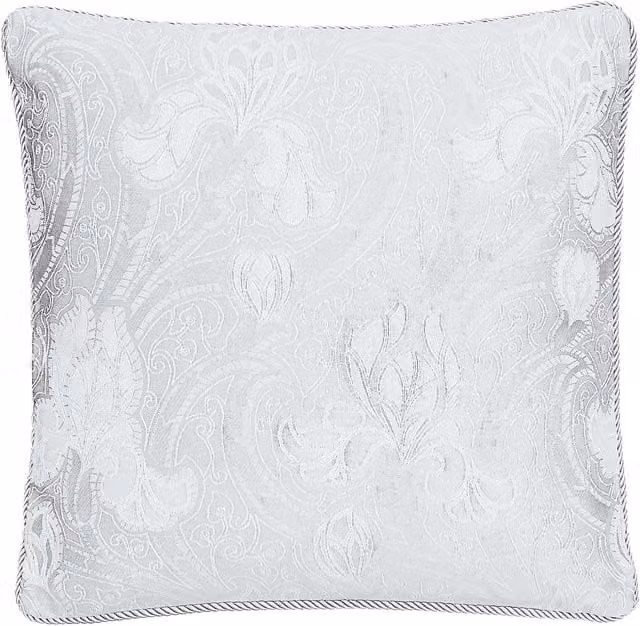Sanderson Ashbee Floral Square Cushion, White, W/D/H: 40 x 40 x 40 cm