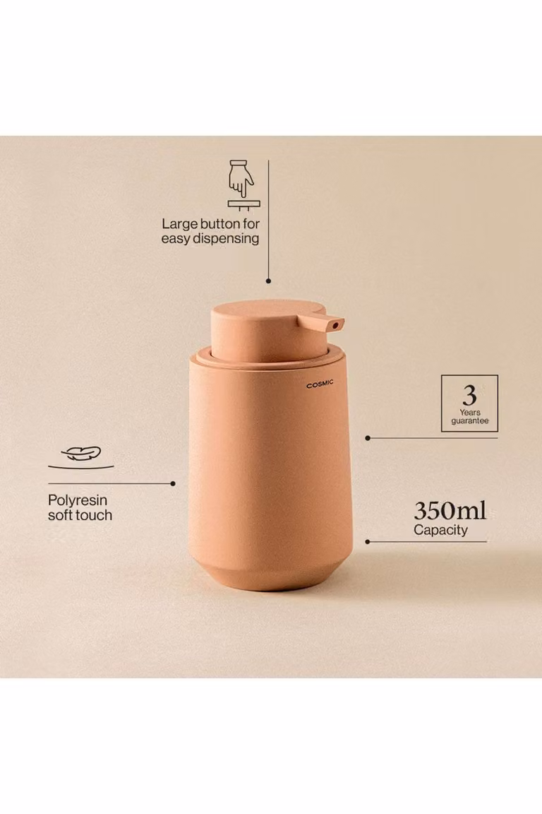 Saona Collection Cosmic Soap Dispenser in Purple, 350ml