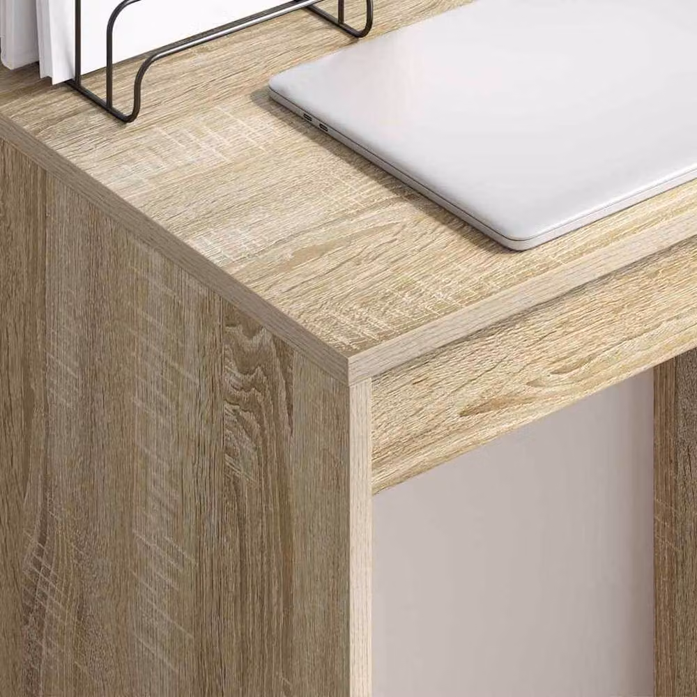 Berkfield Home Modern Computer Desk in Sonoma Oak, W/D/H: 60 x 40 x 76 cm – 3