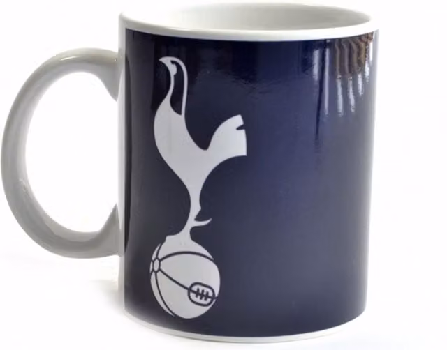 Tottenham Hotspur FC Halftone Ceramic Mug in Navy Blue, 0.3kg