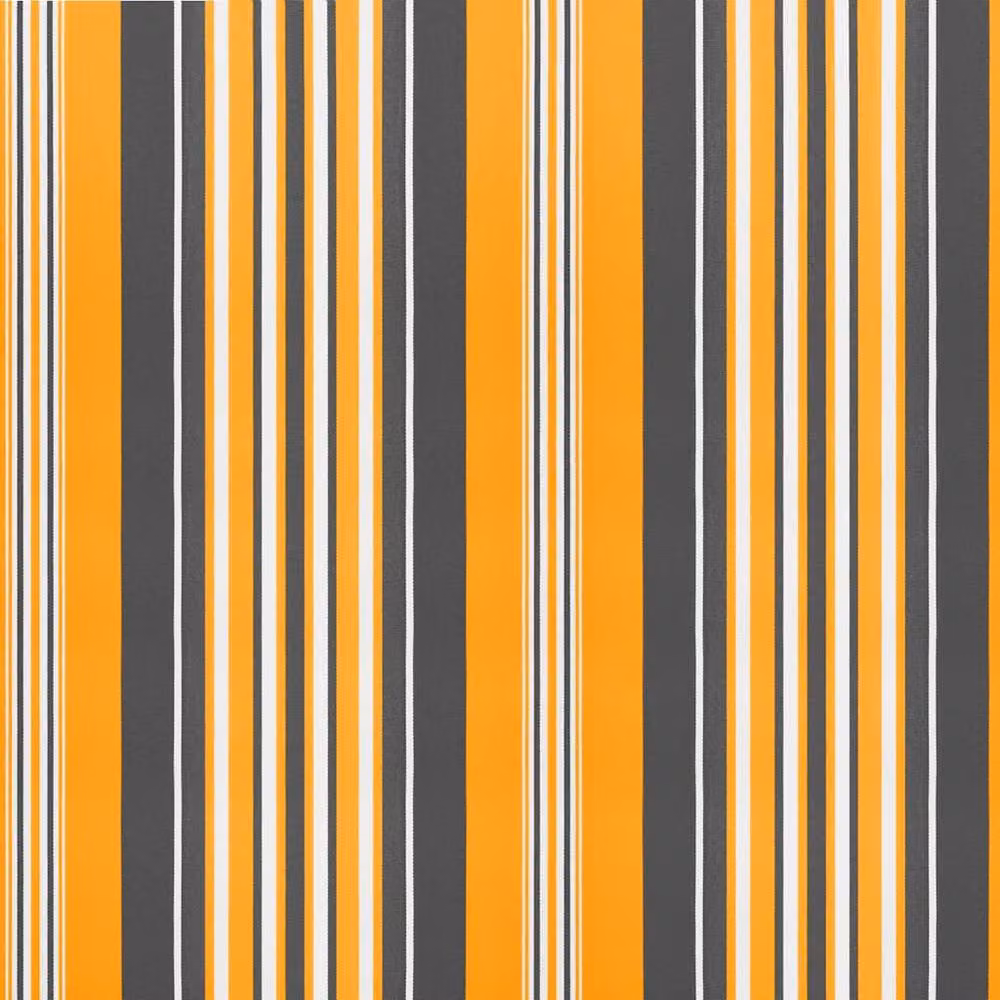 Berkfield Home Replacement Awning Fabric in Multicolour Stripe, Polyester, W: 4.5 m, L: 3 m – 2