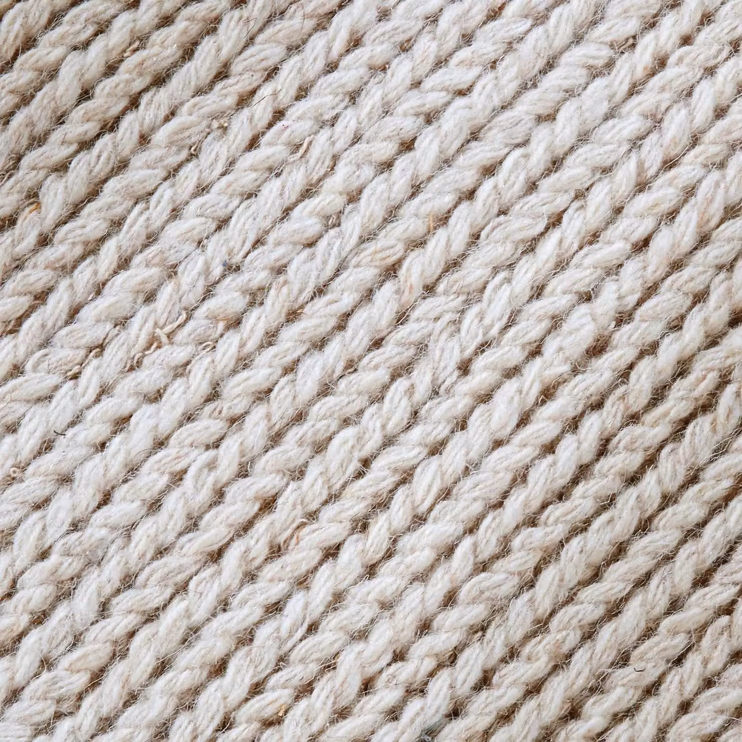 Villeroy & Boch 1748 Francois Handmade Wool and Cotton Rug in White, W: 160 cm, L: 230 cm – 1