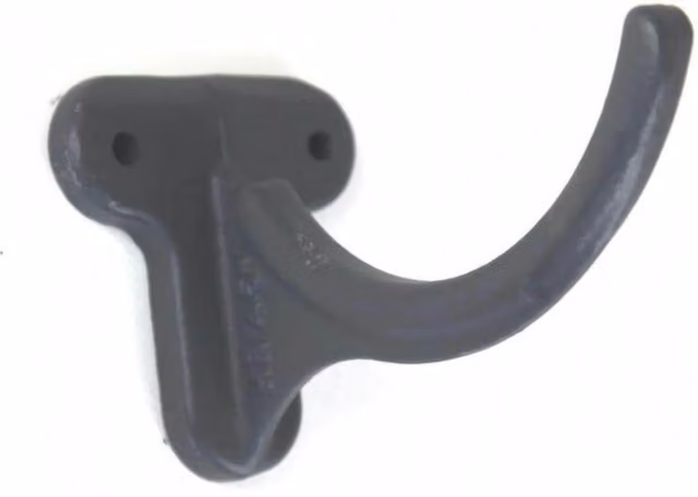 Hargreaves Premier Primed Grey Cast Iron Half Round Gutter Fascia Bracket, 125mm