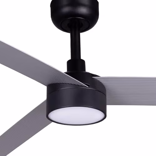 Netlighting Cruiser 160cm LED Ceiling Fan in Black with Aluminium Blades – 3