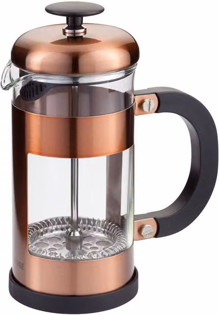 Judge 3 Cup Glass Cafetiere, 350ml, Copper