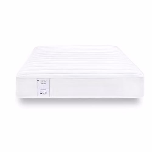 RestRelax Sleep Orchid Comfort Quilted Bonnell Spring Mattress, White, W/D/H: 90 x 190 x 23 cm