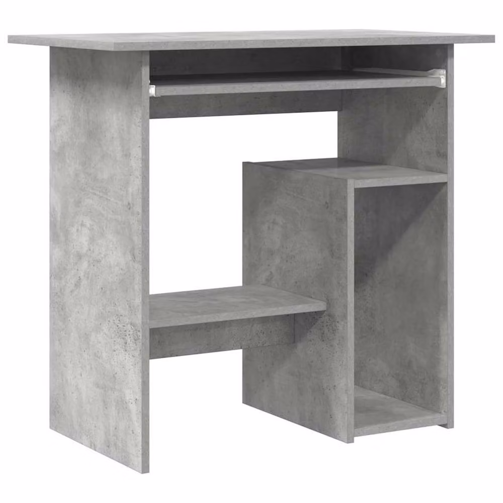 Berkfield Home Modern Writing Desk in Grey, W/D/H: 80 x 45 x 74 cm – 2