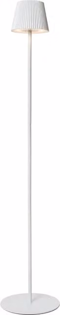 Litecraft Elowen Rechargeable LED Floor Lamp in White