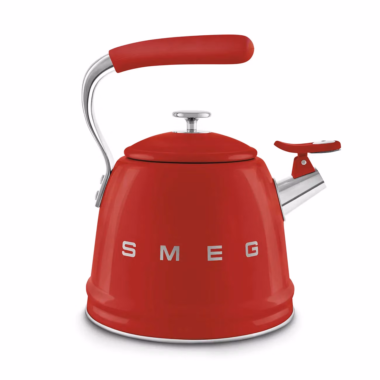 Smeg WKF01RD Whistling Kettle for Hobs, Red – 2
