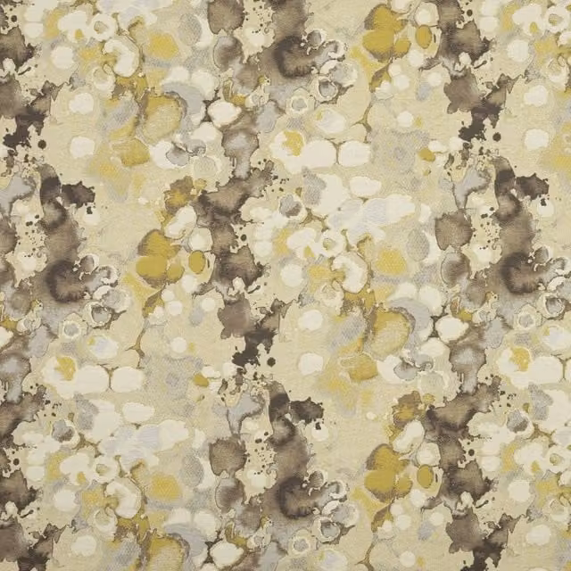 Terrys Laverne Fabric Ochre Yellow