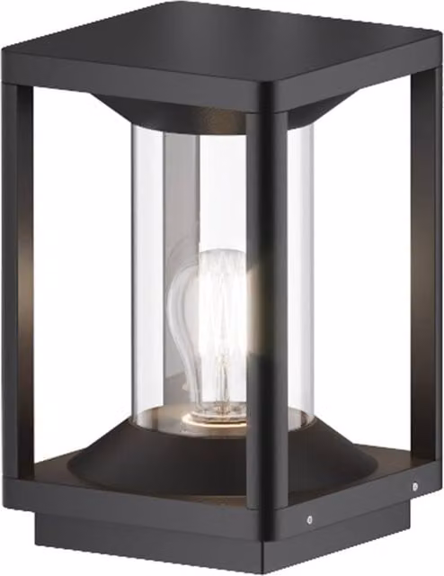 Netlighting Cell Outdoor Pedestal Light in Grey with Motion Sensor, IP54, E27 – 1