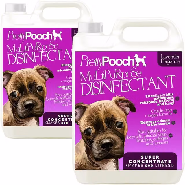 Pretty Pooch Lavender Multipurpose Disinfectant for Artificial Grass, Paths or Kennels, 10 kg
