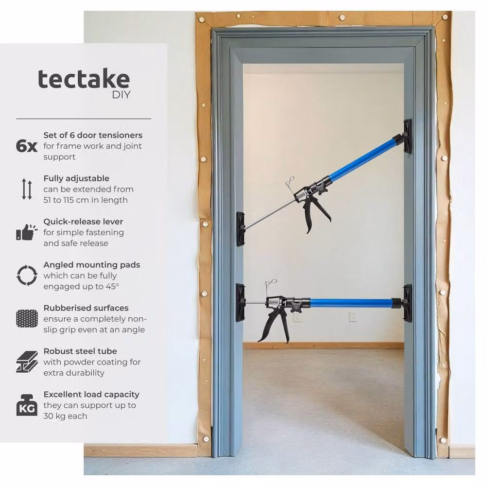tectake Door Frame Struts Set of 6 in Blue – 2