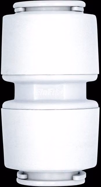 FloPlast FloFit+ 22mm Coupling FC22 in Grey and White