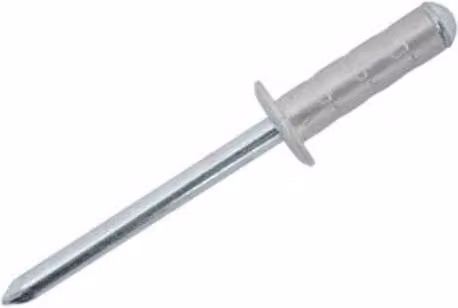 JRP Riveting Products Silver Aluminium and Steel Dome Head Multigrip Rivets, 4.8 x 15mm
