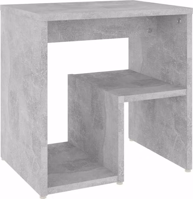 Berkfield Home Bed Cabinet in Concrete Grey, W/D/H: 40 x 30 x 40 cm – 1