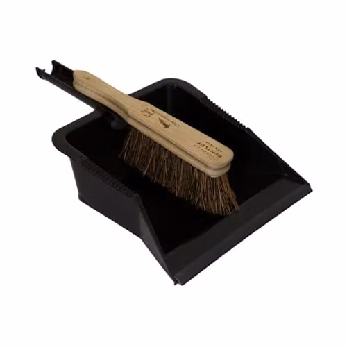 CHARLES BENTLEY Charnwood Dustpan and Brush Set, Green, W/D/H: 43 x 31 x 10 cm – 2