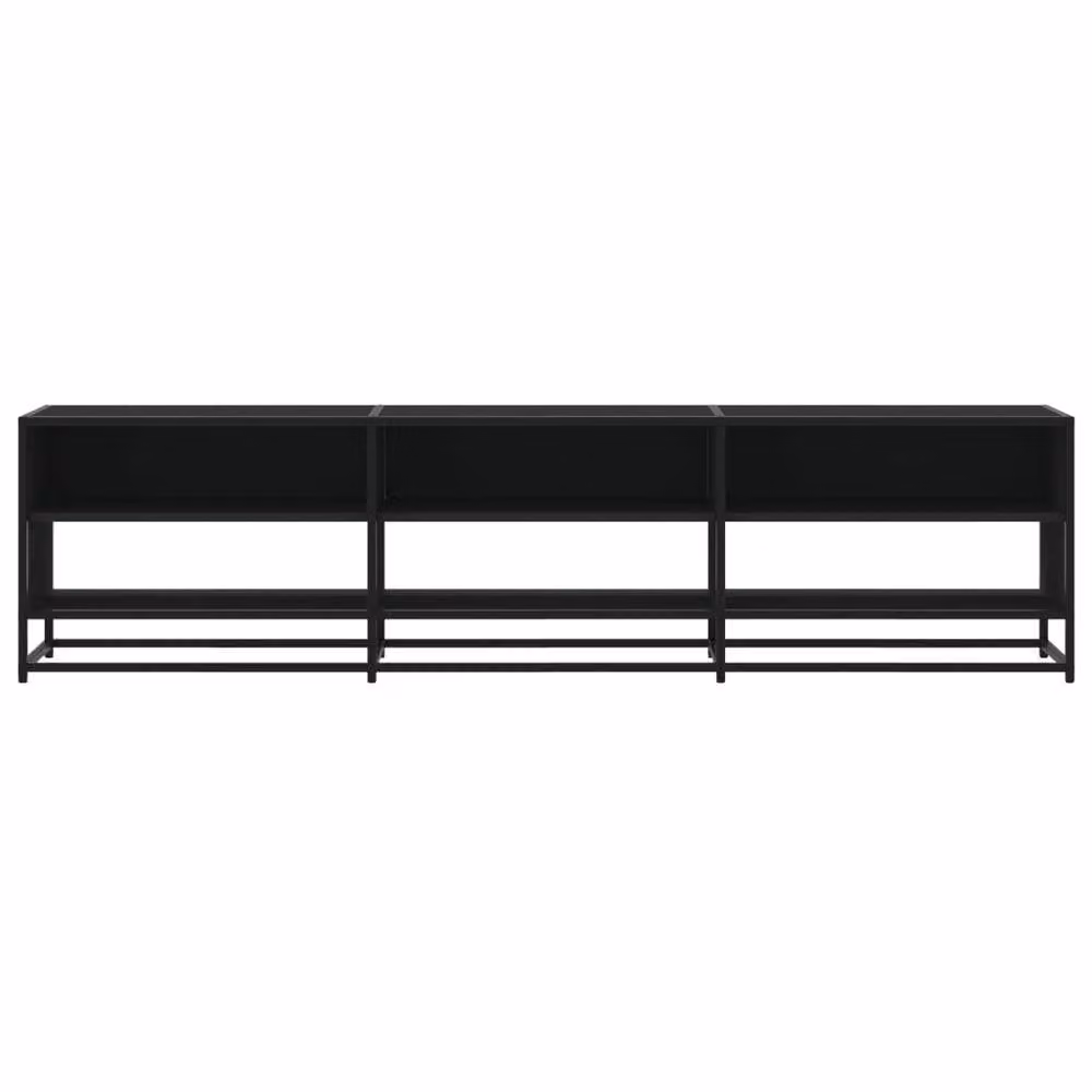 Berkfield Home Industrial TV Cabinet in Black, W/D/H: 180 x 40 x 46 cm – 3