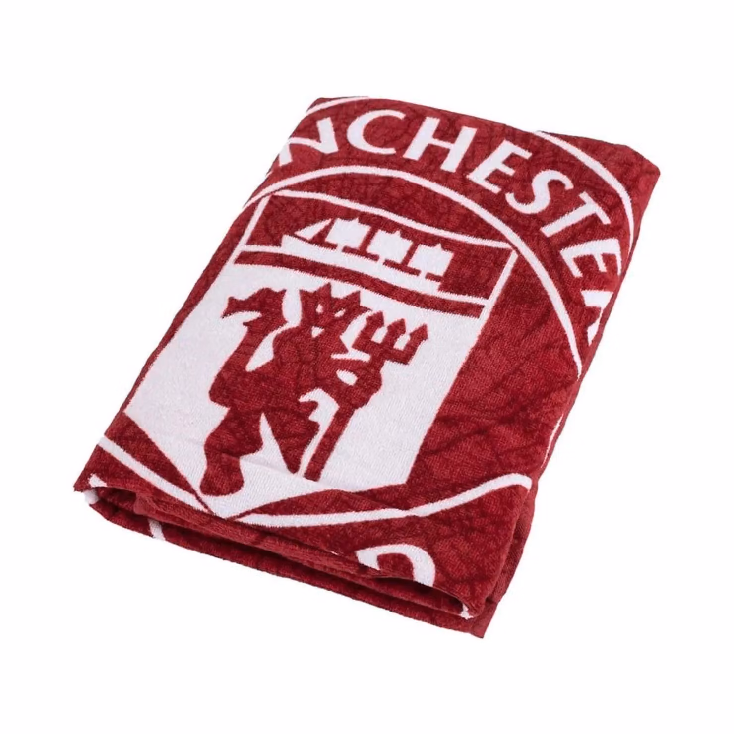 Manchester United FC Identity Beach Towel in Red, W: 150 cm, H: 75 cm, D: 75 cm – 2