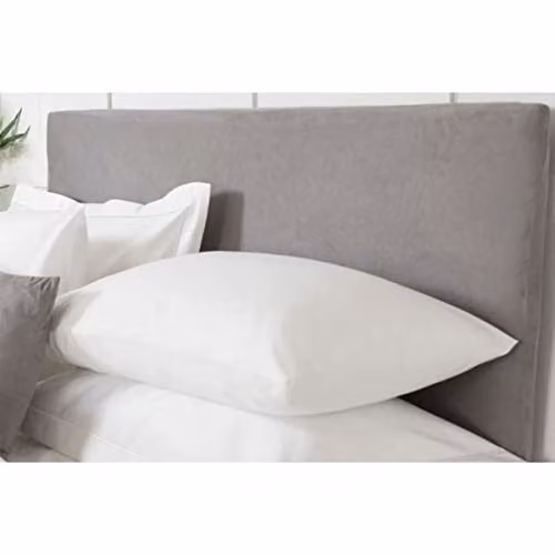 Belledorm Faux Suede Headboard Cover in Charcoal Grey, Super King Size – 1