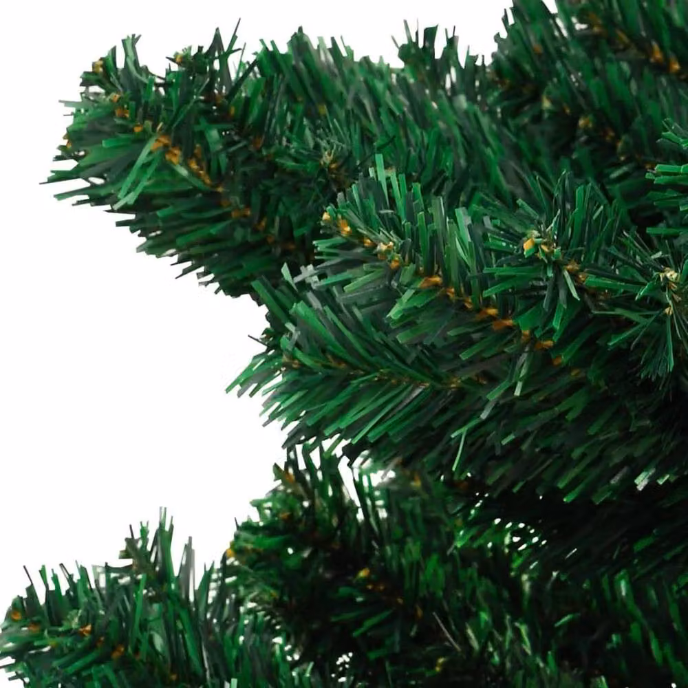 Berkfield Home Swirl Pre-lit Green Christmas Tree with Stand, Height: 150 cm – 4