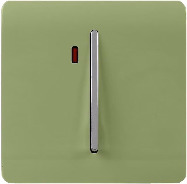 Trendi Switch 1 Gang 20 Amp Heavy Duty Rocker Switch in Moss Green