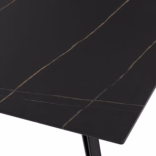 Seconique Marlow Modern Rectangular Coffee Table in Black and White, W/D/H: 100 x 50 x 45 cm – 5