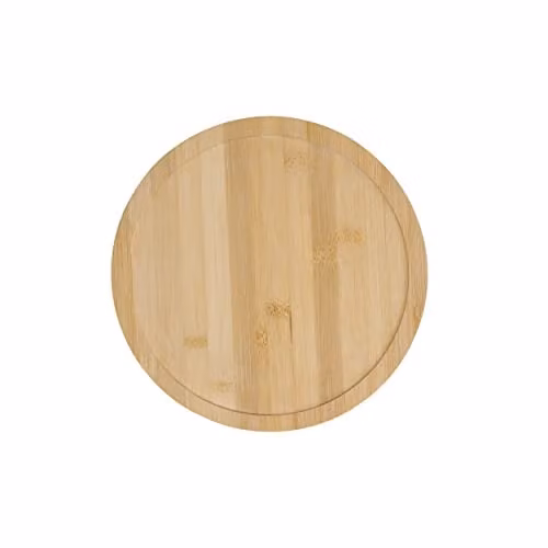 Copco Basics Brown Bamboo Lazy Susan Turntable, Diameter: 25.5 cm – 1