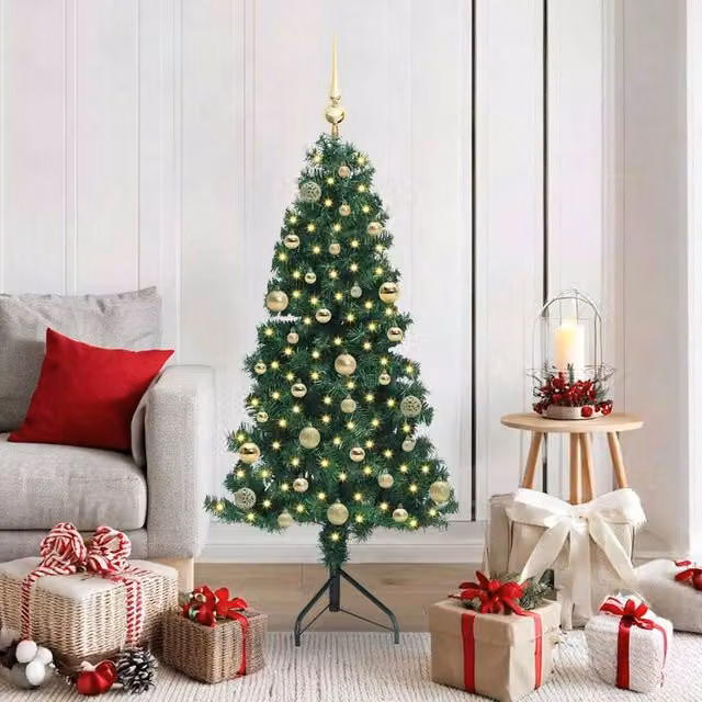 Berkfield Home Green Artificial Christmas Tree, Height: 150 cm