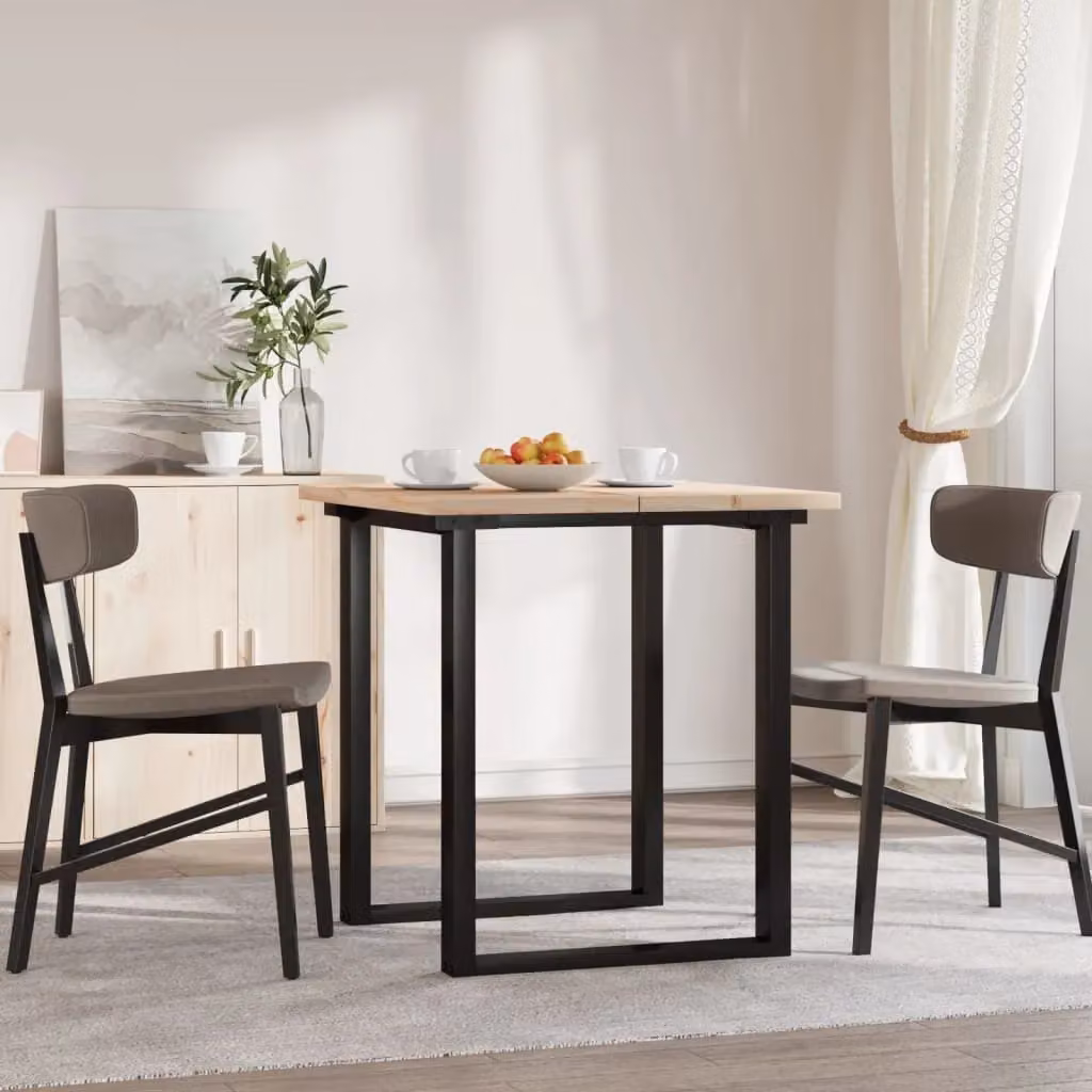 Berkfield Home Set of 2 Rectangular Solid Pine Table Tops, Brown, W: 70 cm, D: 35 cm, H: 2.5 cm – 2
