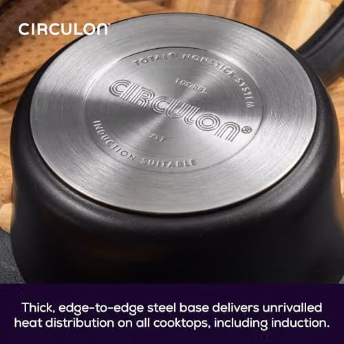 Circulon Total Induction Non Stick Wok, Black, Diameter: 30 cm – 3
