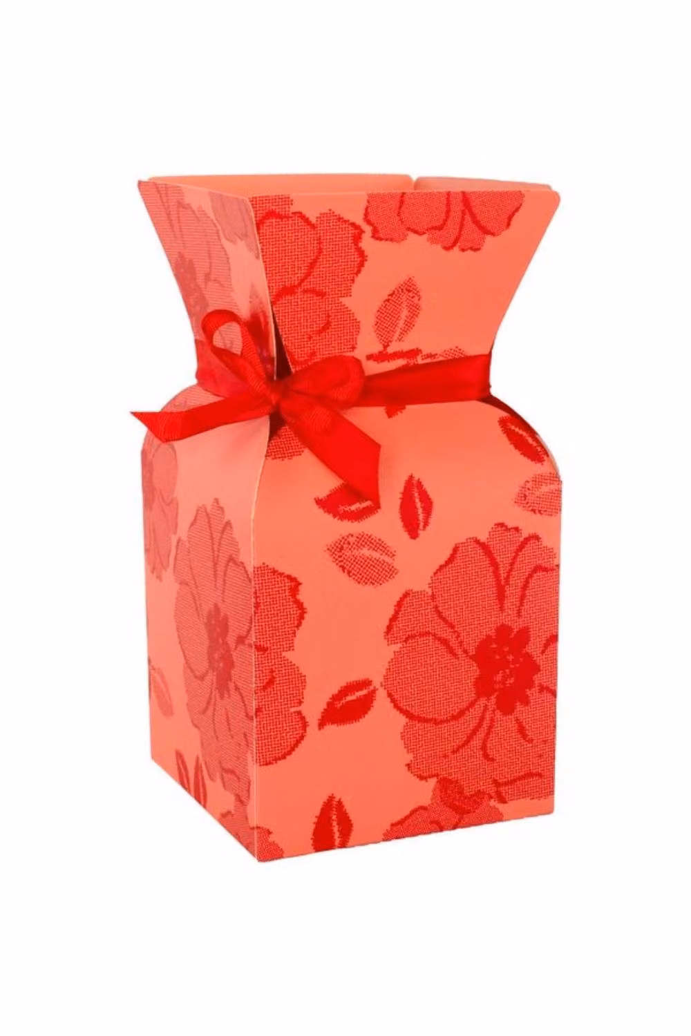 KDMD Red Vanity Bouquet Paper Boxes, Pack of 10, Diameter: 26 cm – 2
