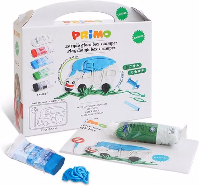 Morocolor Primo Easydo Set for Children, Red and Multicolour