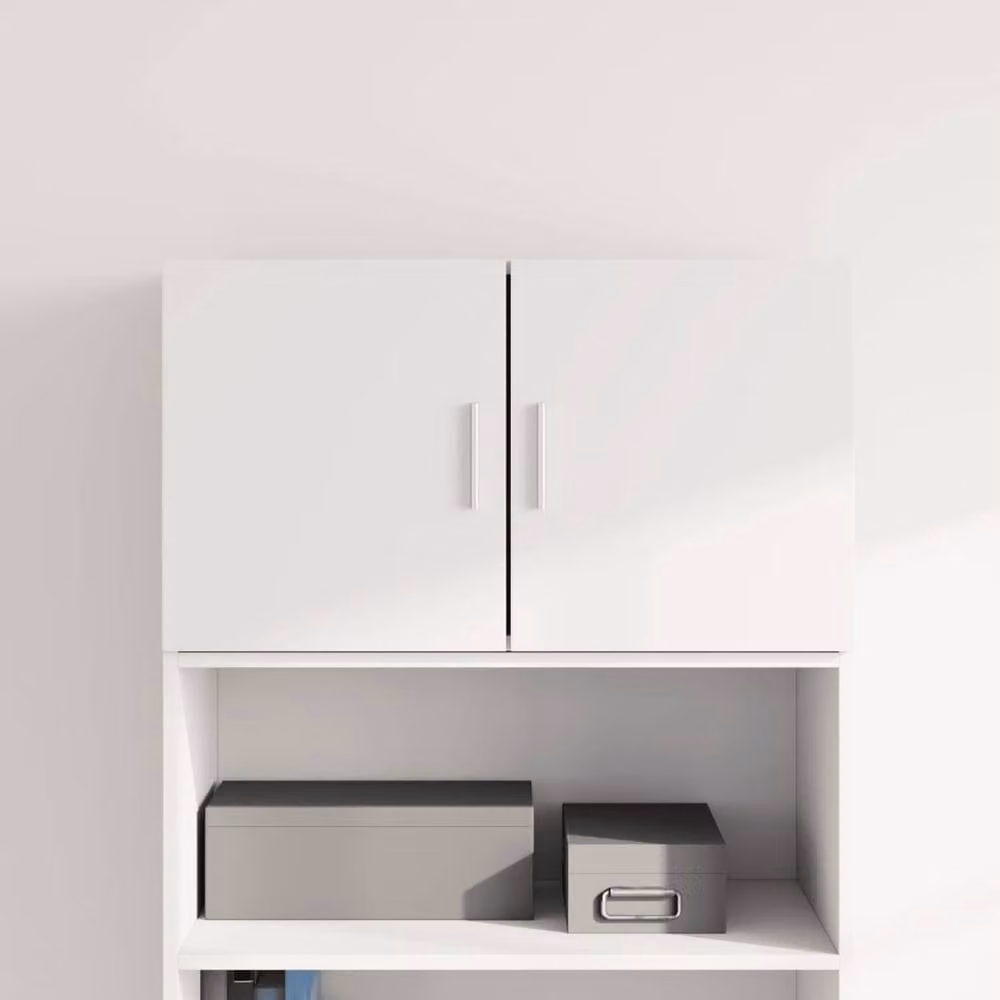 Berkfield Home White Wall Mounted Cabinet W/D/H: 70 x 42.5 x 40 cm