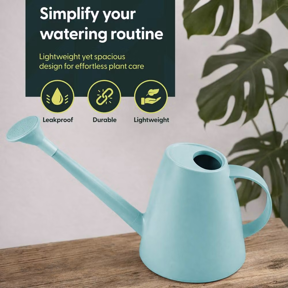Keplin 1.8L Plastic Watering Can with Sprinkler Rose in Blue – 2