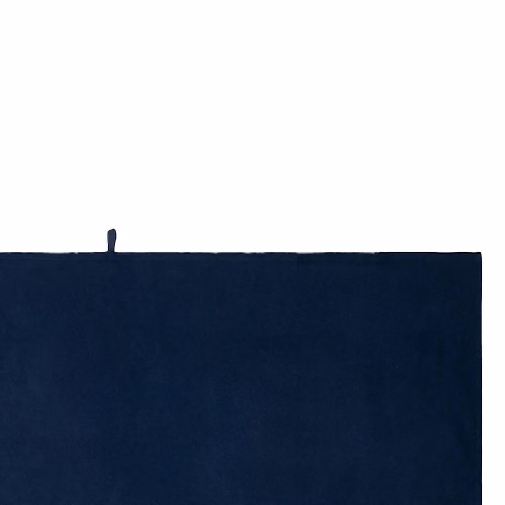Towel City Plain Quick Dry Microfibre Beach Towel in Blue, W/D/H: 200 x 90 x 0.1 cm – 2