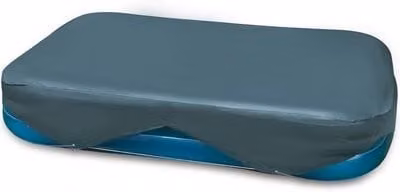 Intex Rectangular Pool Tarpaulin Cover in Dark Blue
