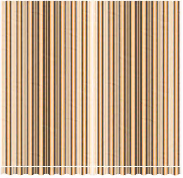 Berkfield Home Replacement Polyester Awning Fabric in Multicolour Stripe, W 4 m x D 3.5 m – 1