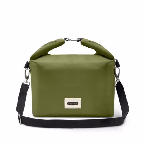 Black + Blum Leakproof BPA-Free Insulated Roll Top Lunch Bag, 10L, Moss Green – 1
