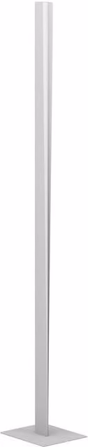 Loops Modern Grey LED Floor Lamp with Warm White Bulb Included