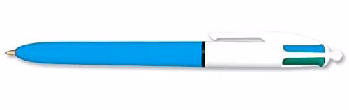 BIC Retractable Ballpoint Pens in Assorted Blue and Multicolour