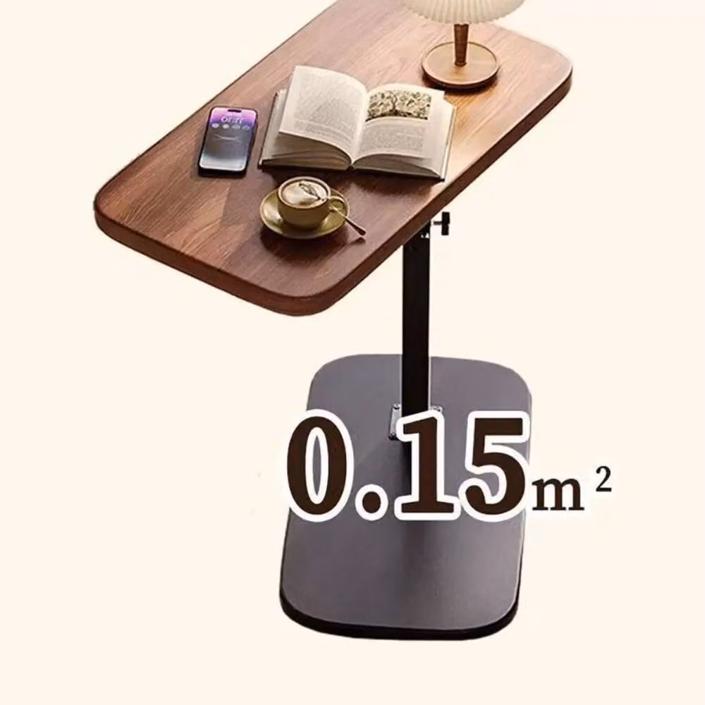 Havendro Adjustable C-Shaped Side Table in Brown – 3
