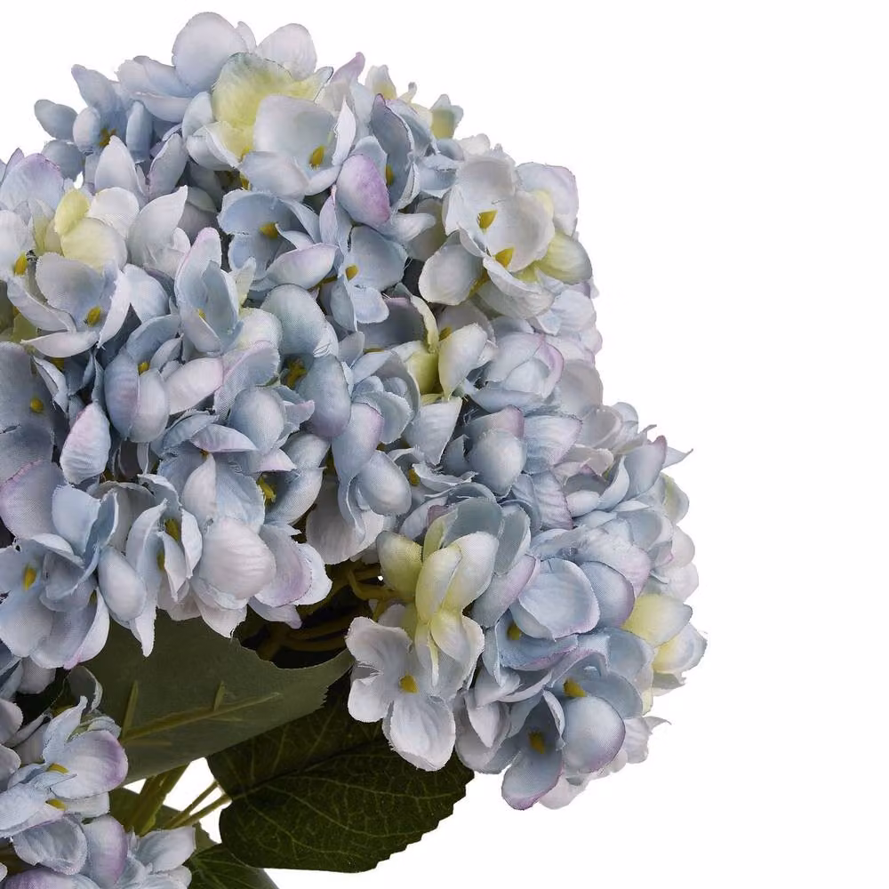 Hill Interiors Blue Artificial Hydrangea Bunch – 2