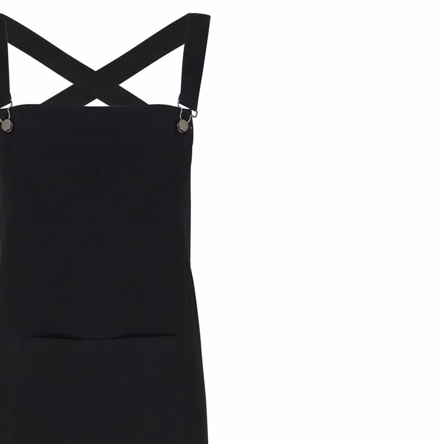 Premier Barista Cross Back Full Apron in Black – 2
