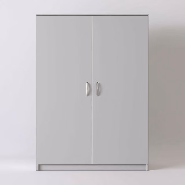 TJS Venice 2 Door Wardrobe in Grey