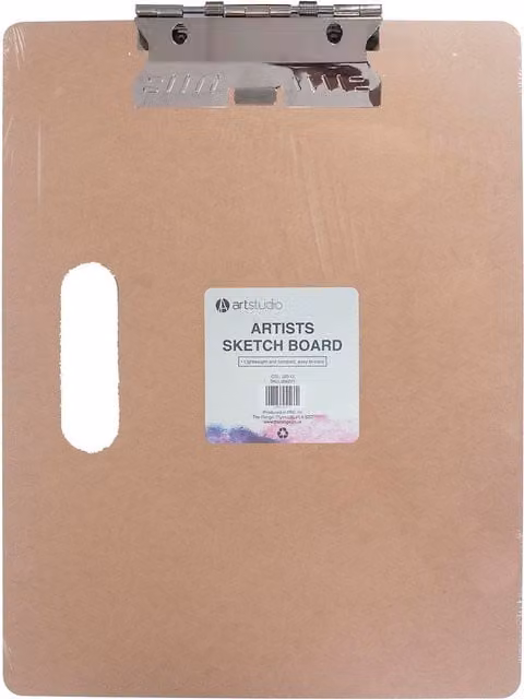 Art Studio Brown Wood Artists Sketch Board