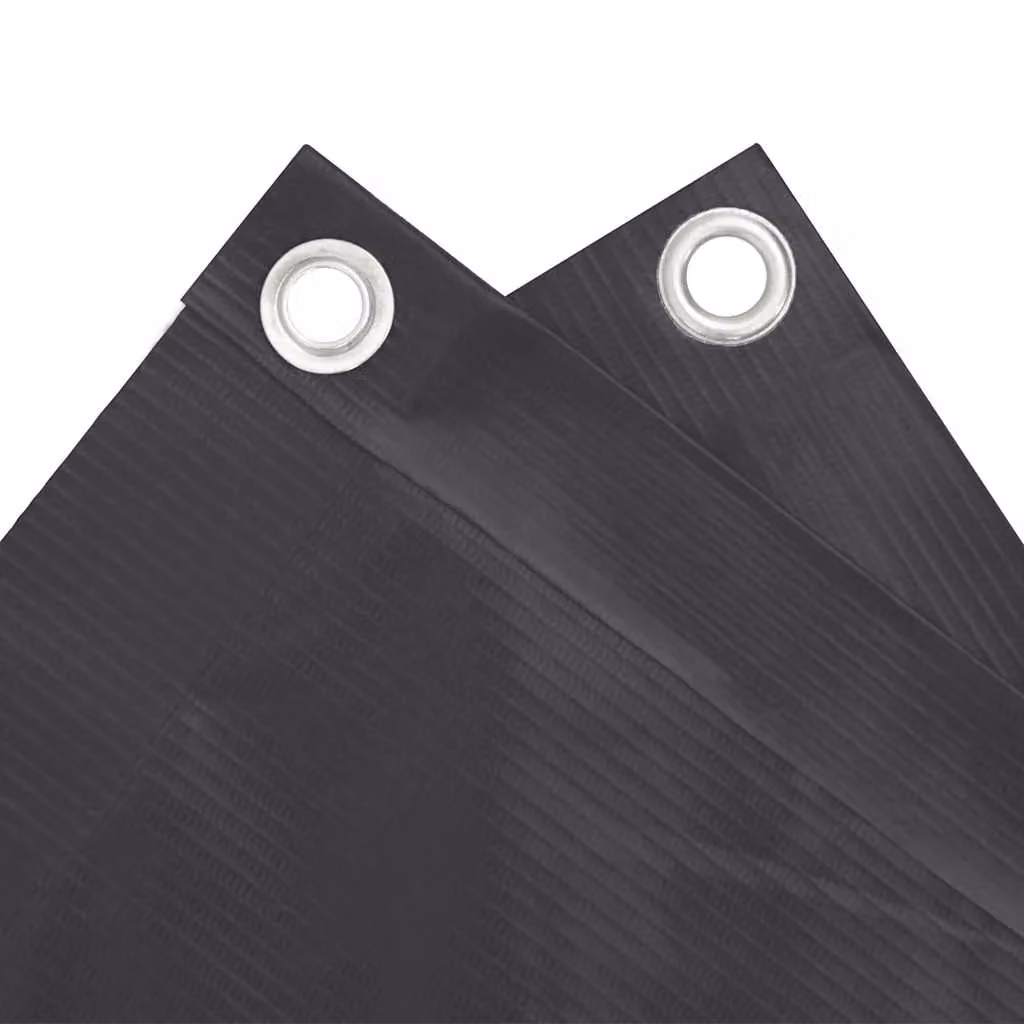 Berkfield Home Anthracite PVC Balcony Privacy Screen W: 400 cm, H: 120 cm – 3